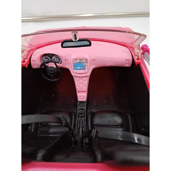Mattel Barbie Convertible Push Car Pink/Black DVX59 2016 - Picture 9 of 12